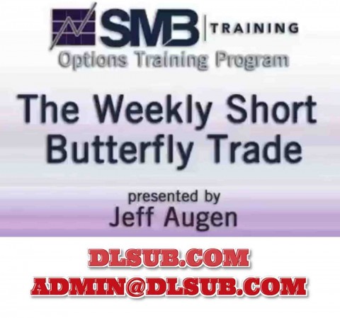 Product image of SMB Training - Jeff Augen - The Weekly Short Butterfly Trade online course