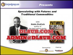 Digital marketing product photo of Noble DraKoln - Speculating with Futures and Traditional Commodities training program for traders