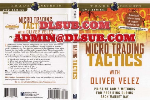 Cover artwork of Oliver Velez - Micro Trading Tactics e learning training system