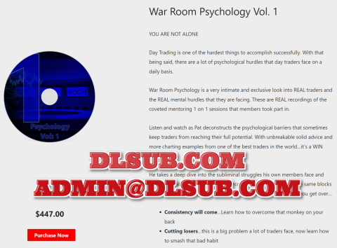 TrickTrades - War Room Psychology Package Volume 1 (tricktrades.com) $447
