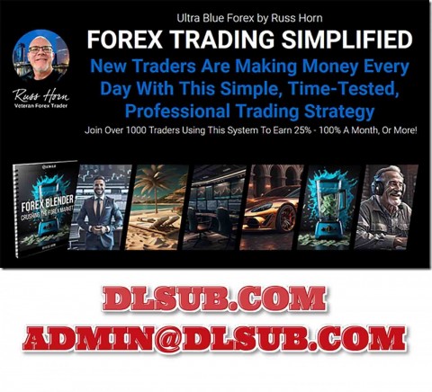 Promotional training system image of Ultra Blue Forex 2024 course program