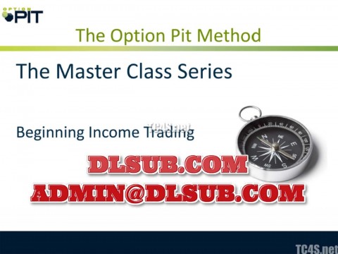 Professional cover image of Option Pit - Master Class Income Trading online trading course