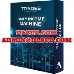 Trades Trending Daily Income Machine Masterclass official digital cover image for online learning