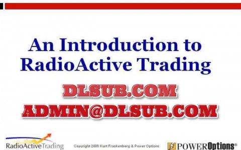 Professional cover image of RadioActive Trading Mastery, mastering income methods and protective options strategies