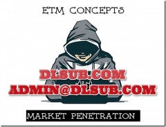 Market Penetration – ETM Concepts branded promotional cover for online education